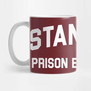 Stanford Prison Experiment (White Text) Mug